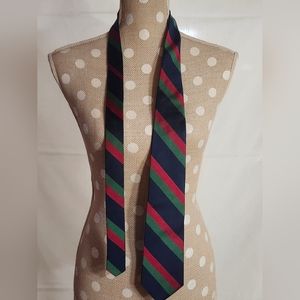 Vintage striped tie by Stagg - 100% silk